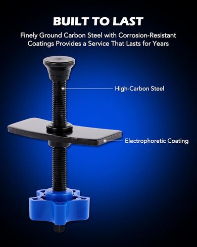 Orion Motor Tech Brake Pad Spreader, Heavy Duty Brake Pad Spreader Tool, Brake Piston Compressor Tool for Compressing Inner Pad, Solid Steel Disc Brake Caliper Spreader for Cars & Light Trucks in Kuwait