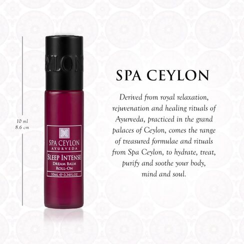 SPA CEYLON Happy Uplifting Balm Roll On | Naturally Refreshing & Revitalizing | Vegetarian | Ideal for All Skin Types in Kuwait