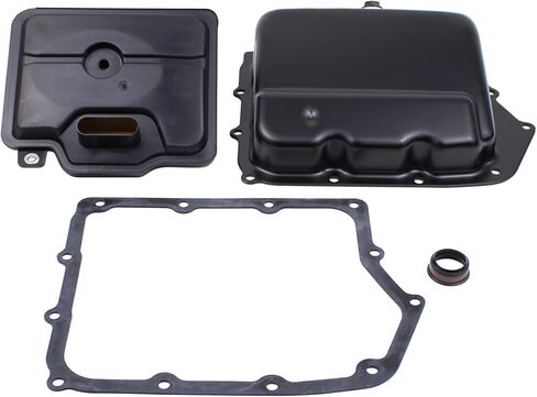 Transmission Oil Pan and Trans Filter w/Gasket Drain Plug for Chrysler 200 Sebring Town & Country for Dodge Avenger Grand Caravan Journey for Ram ProMaster 1500 2500 3500 62TE 62TEA in Kuwait