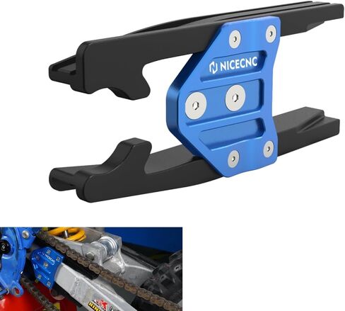 NICECNC سلسلة دليل الدراجة النارية مسند ضرس متوافق مع Yamaha YZ85 2002 2003 2004 2005 2006 2007 2008 2009 2010-2021 YZ85 Team 2011-2014، الألومنيوم بآلة CNC in Saudi Arabia