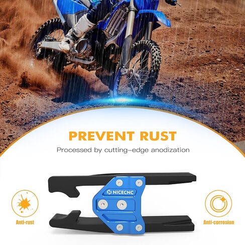 NICECNC سلسلة دليل الدراجة النارية مسند ضرس متوافق مع Yamaha YZ85 2002 2003 2004 2005 2006 2007 2008 2009 2010-2021 YZ85 Team 2011-2014، الألومنيوم بآلة CNC in Saudi Arabia