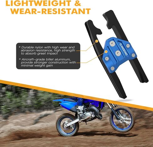 NICECNC سلسلة دليل الدراجة النارية مسند ضرس متوافق مع Yamaha YZ85 2002 2003 2004 2005 2006 2007 2008 2009 2010-2021 YZ85 Team 2011-2014، الألومنيوم بآلة CNC in Saudi Arabia