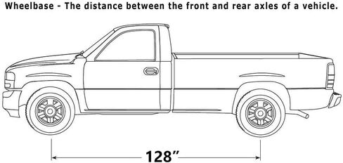 العادم الشمالي الشرقي | الفولاذ المقاوم للصدأ - مجموعة كاتم صوت العادم متوافقة مع قاعدة عجلات Toyota Tacoma 2005-2012 2.7L 128 بوصة - تتضمن حشية ومشبك in Saudi Arabia