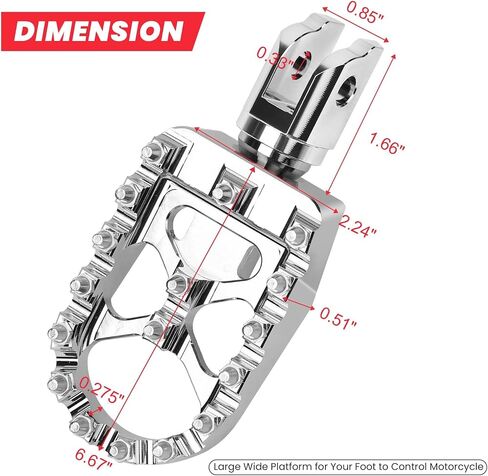 أوتاد قدم أمامية M8 Softail متوافقة مع Harley Davidson 2018-2025 FXST FXBB FXLR FXLRS FXLRST FLSB FXBR FXBRS RH1250S Street Bob Low Rider LowRider Breakout Rider's Footrest Pedal in Saudi Arabia
