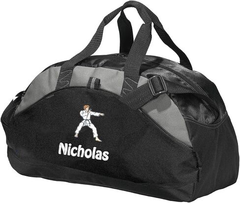 Personalized Karate Duffel Bag, Men and Women, Custom Sport Bag with Monogrammed Name, Royal Blue in Saudi Arabia