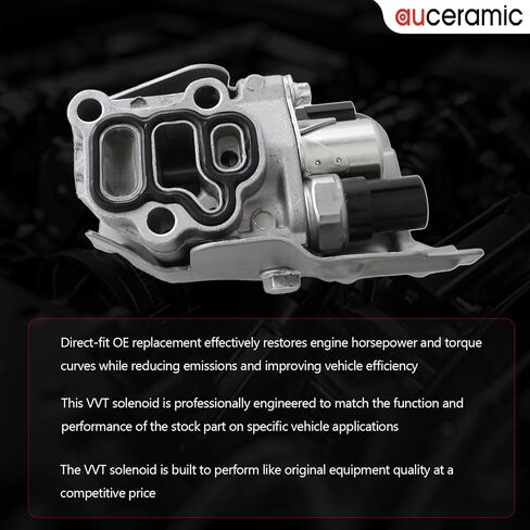 15810-RAA-A03 VTEC Solenoid Spool Valve w/Oil Pressure Switch & Gasket Fit for 2002-2011 Honda Civic CR-V Element Accord, 2002-2006 Acura RSX L4 2.0L 2.4L K20 K24 15810-PPA-A01 15810-PNE-G01 in Saudi Arabia