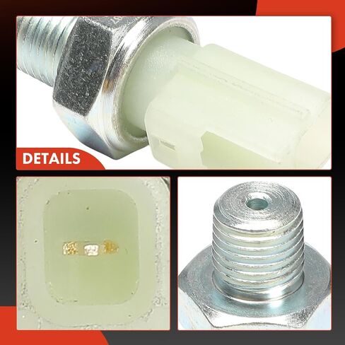 مفتاح ضغط زيت المحرك الممتاز [دبوس واحد] متوافق مع Ford Escape 2001-2006، Focus 2000-2004، Taurus 1999-2005، Escort، Windstar & Mazda 6، Tribute & Mercury Sable، Tracer، Mariner & Lincoln in Saudi Arabia
