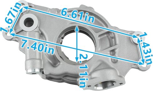 M295HV Engine Oil Pump High Volume Compatible with Chevrolet Compatible with GMC Compatible with Cadillac Compatible with Hummer 4.8L 5.3L 5.7L 6.0L 12696357 12586665 in Saudi Arabia