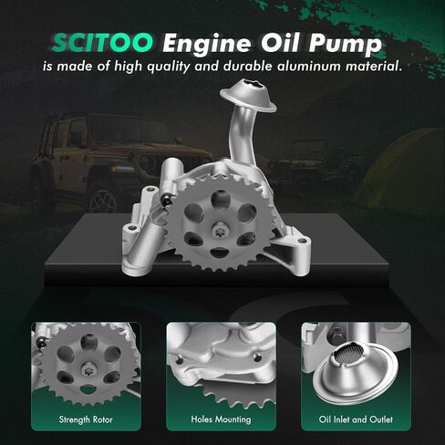 SCITOO Engine Oil Pump For Audi 2000-2006,For Volkswagen 1998-2006 06A-115-105 in Saudi Arabia