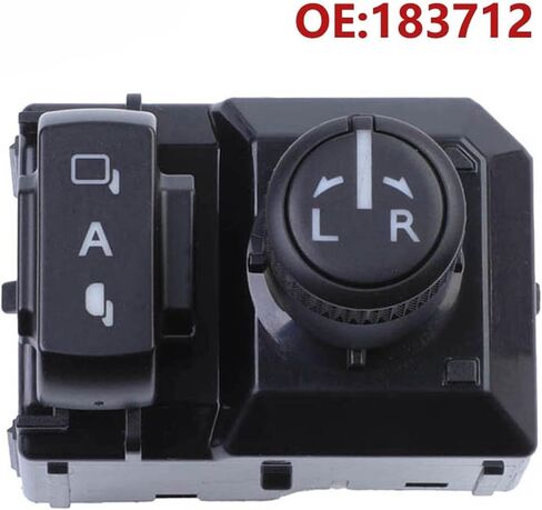 Car 183712 Master Adjust Mirror Switch Rear Mirror Button 1Pcs in Saudi Arabia