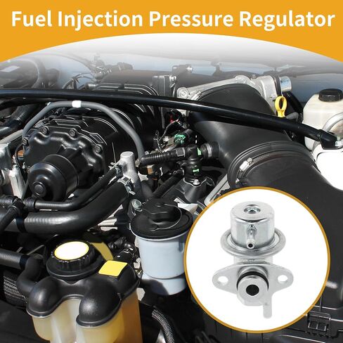 Fuel Pressure Regulator No.3530123002 Fuel Pump Regulator for Hyundai Elantra 1996-2000 Metal Corrosion Resistant in Saudi Arabia