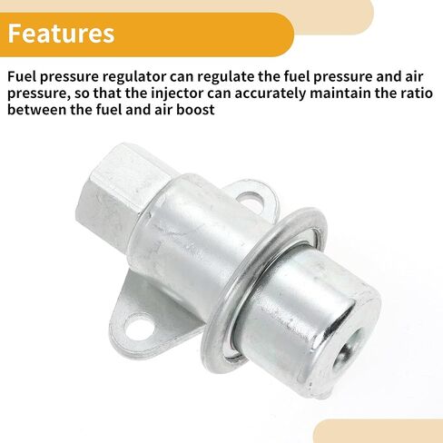 Fuel Pressure Regulator No.3530123002 Fuel Pump Regulator for Hyundai Elantra 1996-2000 Metal Corrosion Resistant in Saudi Arabia