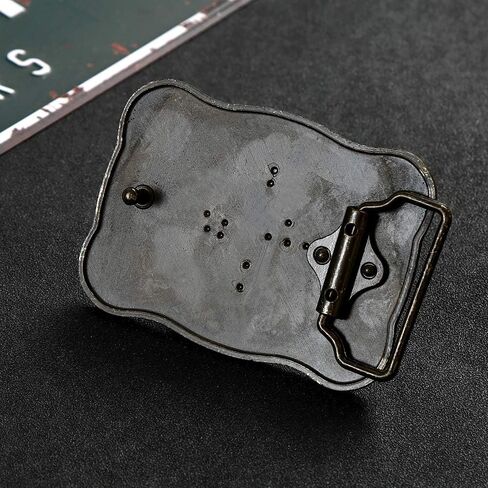 إبزيم حزام غربي من KDG، إبزيم حزام رعاة البقر الكلاسيكي للرجال والنساء in Kuwait