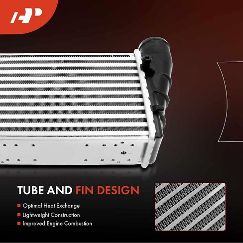 A-Premium Front Turbo Intercooler Compatible with Volkswagen Passat 1998-2000 & Audi A4 1997-2001, A4 Quattro 1997-2001, 1.8L, Ref. 058145805A, 058145805B in Saudi Arabia
