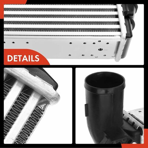A-Premium Front Turbo Intercooler Compatible with Volkswagen Passat 1998-2000 & Audi A4 1997-2001, A4 Quattro 1997-2001, 1.8L, Ref. 058145805A, 058145805B in Saudi Arabia