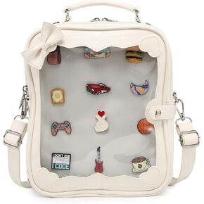 Ita حقيبة ظهر حقيبة كروسبودي محفظة Kawaii حقيبة أنيمي لطيف دمية حقيبة ل Kpop مروحة اليابانية أنيمي دبوس العرض in Kuwait