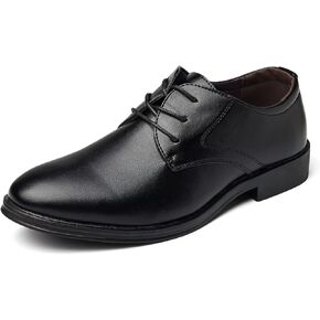 Men's Formal Modern Oxford Dress Shoes Business Wedding Work Lace Up Derby Shoes in Saudi Arabia