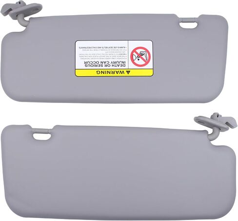 2Pcs Gray Driver and Passenger Side Sun Visor for Hyundai Accent 2011-2015 in Saudi Arabia