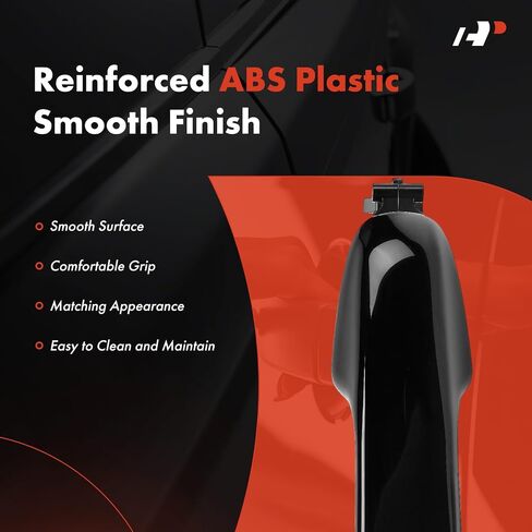 A-Premium 4-PC Set Exterior Door Handles Compatible with Toyota Camry 2012 2013 2014 2015 2016 2017, Smooth Black, Front and Rear Driver and Passenger Side, Replace# 6921106090, 6921706370 in Saudi Arabia