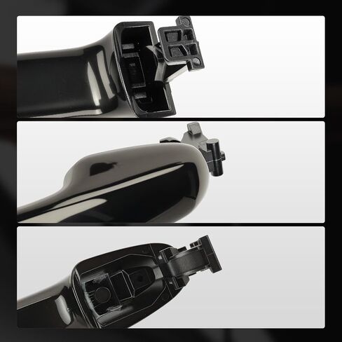 A-Premium 4-PC Set Exterior Door Handles Compatible with Toyota Camry 2012 2013 2014 2015 2016 2017, Smooth Black, Front and Rear Driver and Passenger Side, Replace# 6921106090, 6921706370 in Saudi Arabia