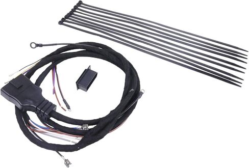 11-Pin Plow Side Light Wiring Harness 26347 26377 مع غطاء غبار متوافق مع محاريث Western Fisher Blizzard SnowEx in Kuwait