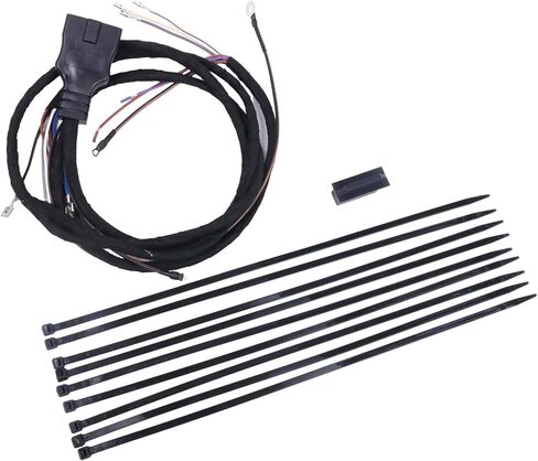 11-Pin Plow Side Light Wiring Harness 26347 26377 مع غطاء غبار متوافق مع محاريث Western Fisher Blizzard SnowEx in Kuwait