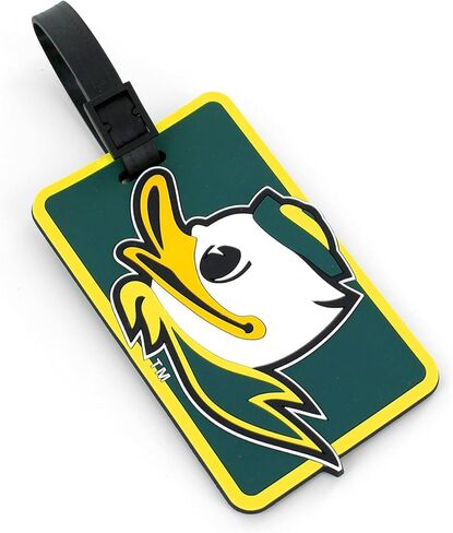 Aminco NCAA Oregon Ducks 'Fighting Duck' Soft Bag Tag in Saudi Arabia