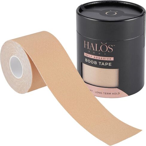 Boob Tape – Breast Lift Tape for Women – Creates Lift, Support & Cleavage – Works Seamlessly with Nipple Covers in Kuwait