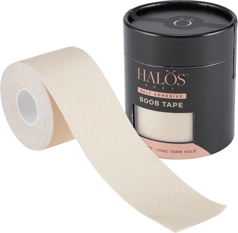 Boob Tape – Breast Lift Tape for Women – Creates Lift, Support & Cleavage – Works Seamlessly with Nipple Covers in Kuwait