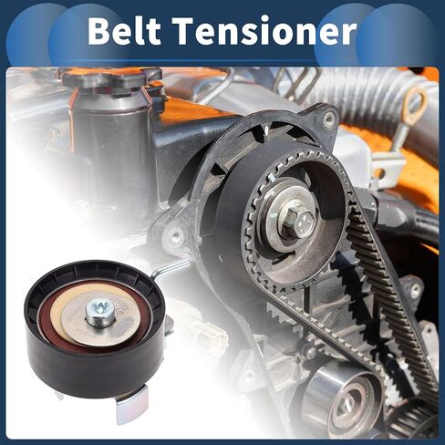Belt Tensioner Drive Belt Tensioner Pulley Assembly for Ford Mondeo 2010-2022 No.BM5Z6K254A Metal 1 Pc in Saudi Arabia