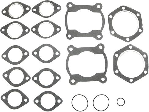 Pistons Top End Gasket Kit Stock Bore 72mm Compatible with 1986-1999 Polaris Indy Trail 488 in Saudi Arabia