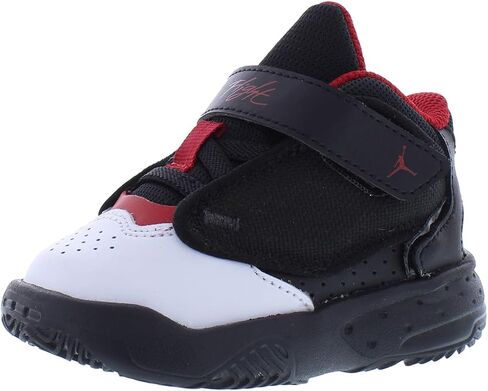 حذاء Nike Jordan Max Aura 4 للرضع/الأطفال مقاس 5، اللون: أسود/أبيض/أحمر in Saudi Arabia