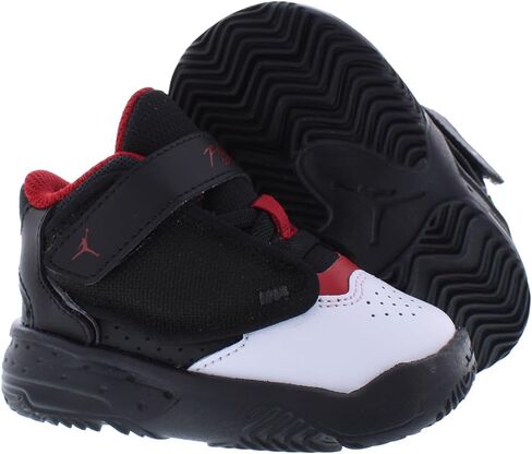 حذاء Nike Jordan Max Aura 4 للرضع/الأطفال مقاس 5، اللون: أسود/أبيض/أحمر in Saudi Arabia