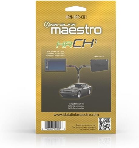 iDatalink MAESTRO ADS-MRR + HRN-HRR-CH1 T-Harness for Select CHRYSLER DODGE JEEP 2007 and UP in Saudi Arabia