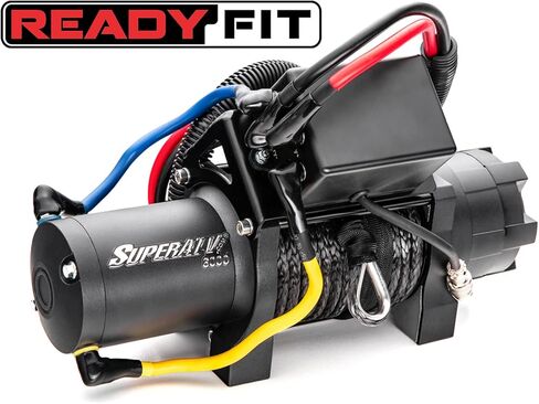 ونش SuperATV Black Ops 6000 LB متوافق مع 2020+ Can-Am Defender HD 5 / HD 8 / HD 10 / MAX (انظر الإعداد) | ونش جاهز | ونش SuperATV لديه نطاق بعيد 50 قدم | تركيب التوصيل والتشغيل in Saudi Arabia
