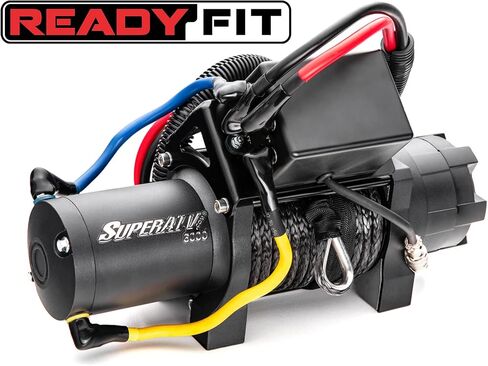 ونش SuperATV Black Ops 6000 LB متوافق مع 2020+ Can-Am Defender HD 5 / HD 8 / HD 10 / MAX (انظر الإعداد) | ونش جاهز | ونش SuperATV لديه نطاق بعيد 50 قدم | تركيب التوصيل والتشغيل in Saudi Arabia