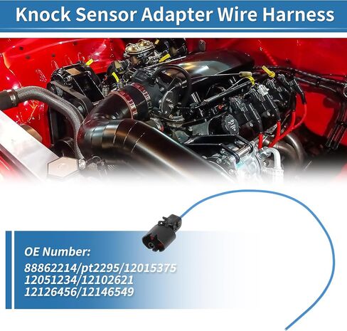 No.88862214 Knock Sensor Connector Pigtail Electrical Wire Harness for Chevrolet K1500 K2500 K3500 for GMC C1500 C2500 C3500 Pickup 1988-1990 in Saudi Arabia