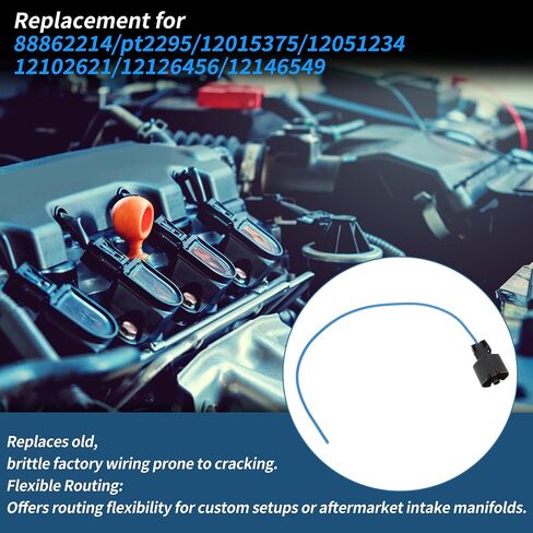 No.88862214 Knock Sensor Connector Pigtail Electrical Wire Harness for Chevrolet K1500 K2500 K3500 for GMC C1500 C2500 C3500 Pickup 1988-1990 in Saudi Arabia