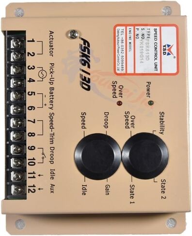 FSK613D Diesel Generator Electronic Governor Speed Controller Control Board for Engine Speed Regulation in Saudi Arabia