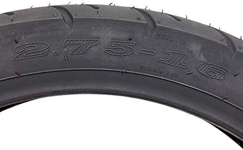 MMG Set of 2 Tire 2.75-16 (P83) Front/Rear Motorcycle Performance Street Tread in Saudi Arabia
