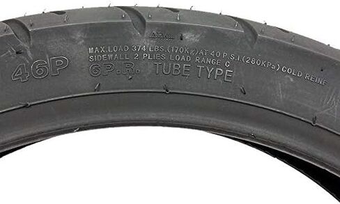 MMG Set of 2 Tire 2.75-16 (P83) Front/Rear Motorcycle Performance Street Tread in Saudi Arabia