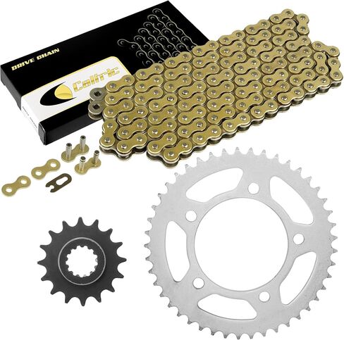 Caltric Drive Chain and Sprockets Kit Compatible with Honda CBR600F4 CBR600 F4 1999 2000 in Saudi Arabia