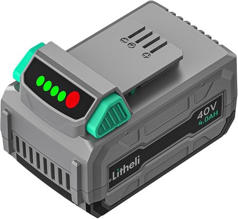 Litheli Battery Pack 40V, 2.5Ah Replacement Lithium Batteries, Only Fit for Litheli 40V Power Tools and Outdoor Power Equipment in Kuwait
