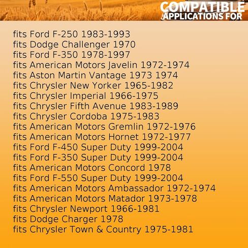 1 قطعة ناقل الحركة اليدوي الختم الخلفي يناسب دودج تشالينجر، شاحن، دارت 1970 1971 1972 1973 1974 1975 1976 1977 1978 يناسب فورد F-250، F-350 سوبر ديوتي 1978 1979 1980-2004 in Kuwait