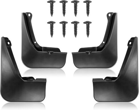 2015 Highlander Mud Flaps Mud Guards Compatible with Toyota Highlander 2015-2019 Splash Guard No Drilling Required All Weather Mudflaps(Set of 4) in Kuwait