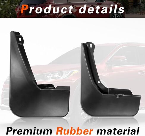 2015 Highlander Mud Flaps Mud Guards Compatible with Toyota Highlander 2015-2019 Splash Guard No Drilling Required All Weather Mudflaps(Set of 4) in Kuwait