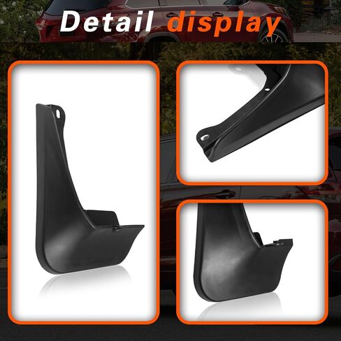 2015 Highlander Mud Flaps Mud Guards Compatible with Toyota Highlander 2015-2019 Splash Guard No Drilling Required All Weather Mudflaps(Set of 4) in Kuwait