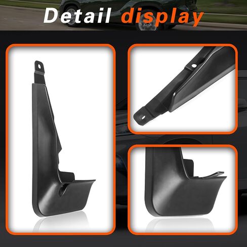 2015 Highlander Mud Flaps Mud Guards Compatible with Toyota Highlander 2015-2019 Splash Guard No Drilling Required All Weather Mudflaps(Set of 4) in Kuwait