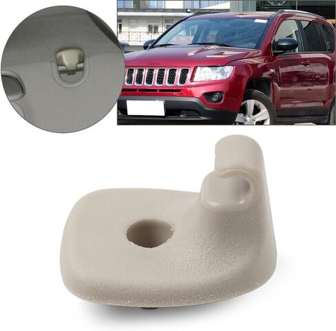 GZYF Sun Visor Clip Buckle Replacement Retainer for Jeep for Patriot 2010-2017 ABS Beige in Saudi Arabia