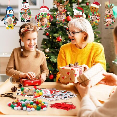 Qunclay 48 Sets Thanksgiving Pilgrim Boy and Girl Picture Frame Crafts Thanksgiving DIY Picture Frame Craft Kits Make Your Own Photo Frame Kit Ornaments for Party Supplies Gift Home Activities Decor in Saudi Arabia